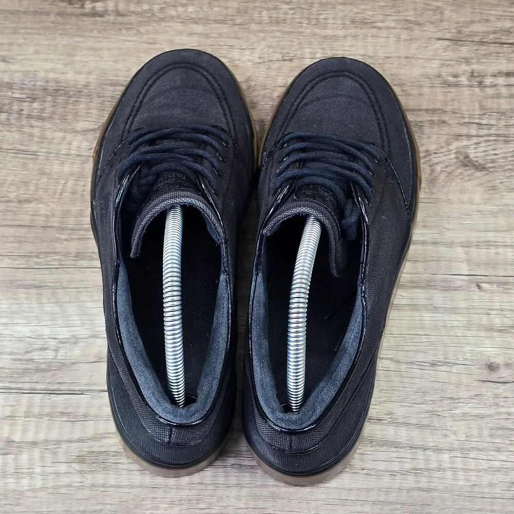 Nike SB Zoom Stefan Janoski Men’s Size 8.5 Black Canvas Gum Sneakers (333824-020 - Picture 5 of 9